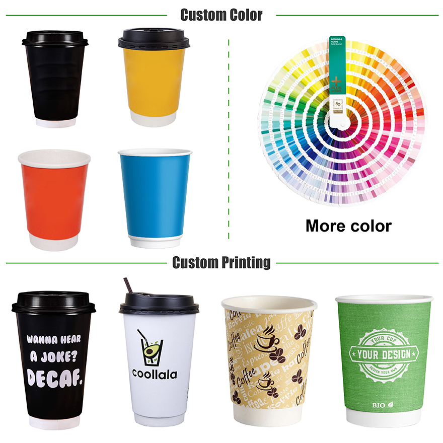 Nekaj ​​o barvah papirnate skodelice cmyk